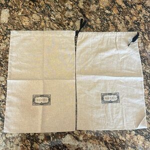 Gucci Canvas Shoe Bags
